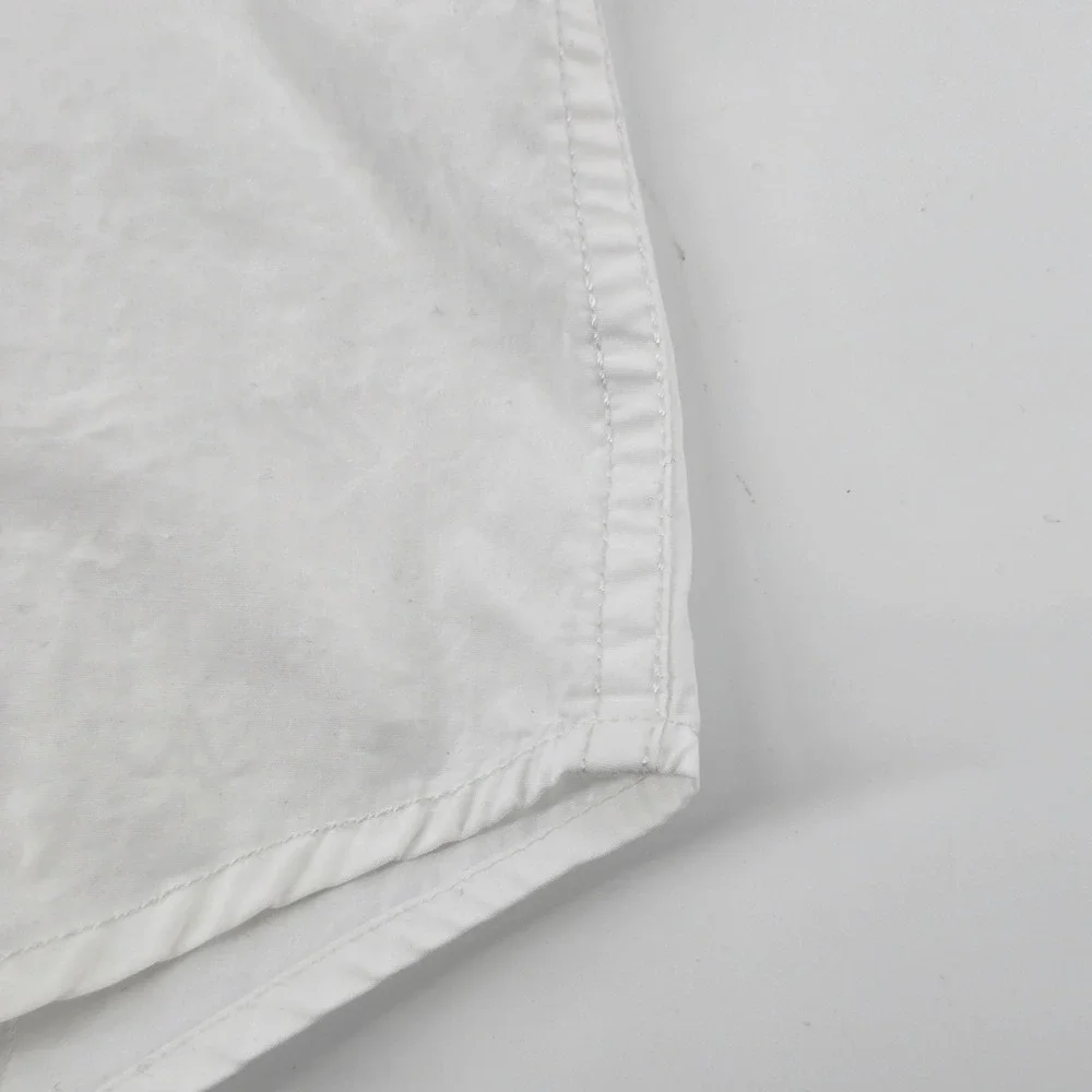 Levis Red Tab Button Down Shirt Mens XL White Long Sleeve Workers Cotton Pocket